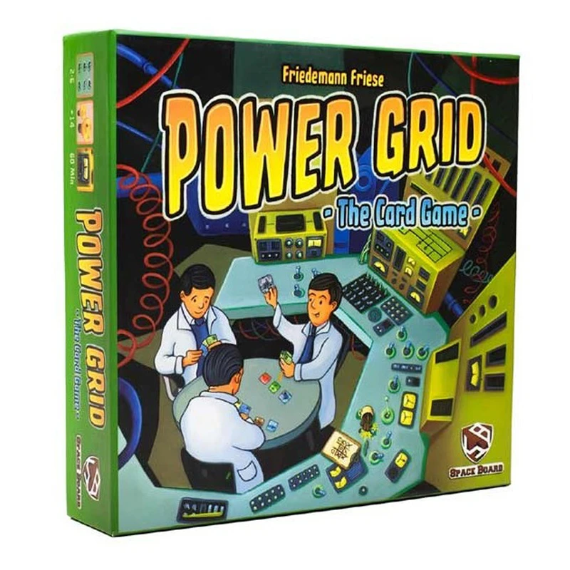 بازی شبکه قدرت نسخه کارتی Power Grid